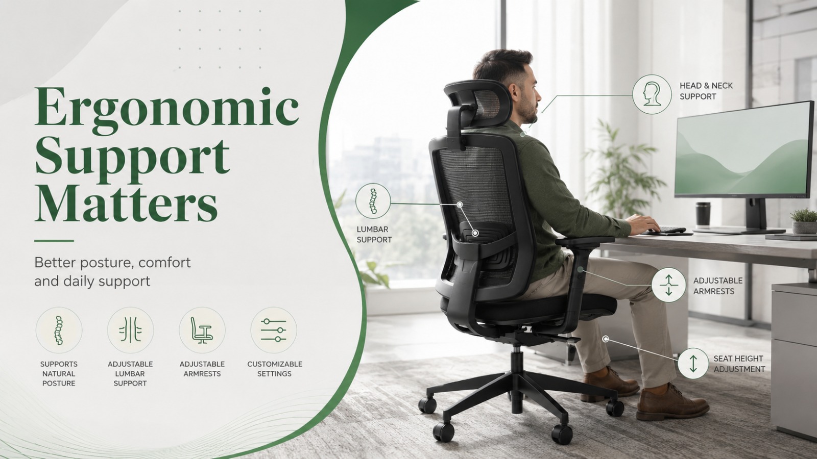 Igreen Office Malaysia OSHA 2024 workplace safety EN 1335-tested office chairs (2)
