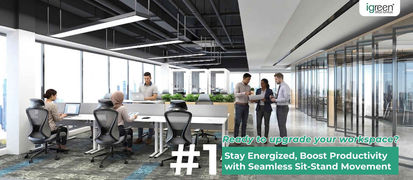 igreen©-office-furniture-malaysia-standing-desk-ergonomic-height-adjustable-table