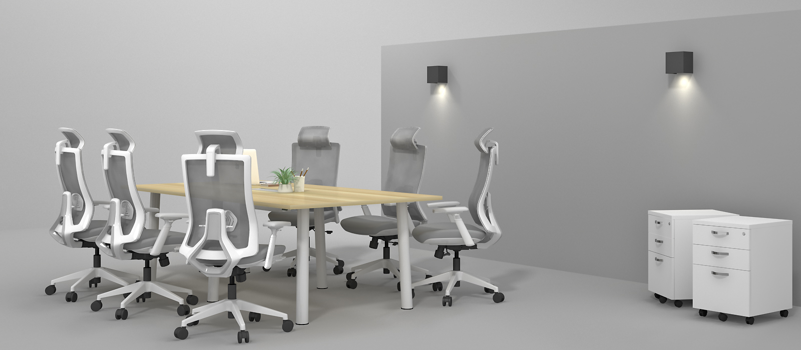 Workaholic™-Grow-Series-Straight-meeting-table