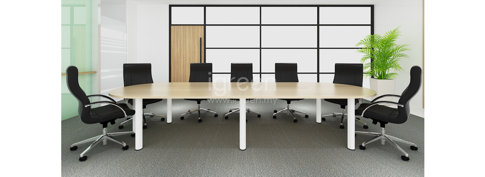 Been® Series Oval Conference Table