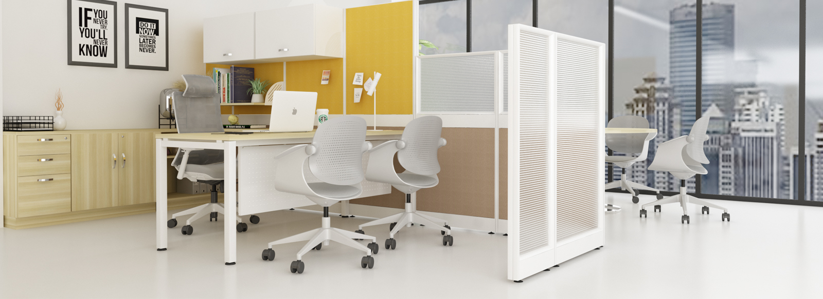 One® Series Corporate 120 Degree Workstation Malaysia