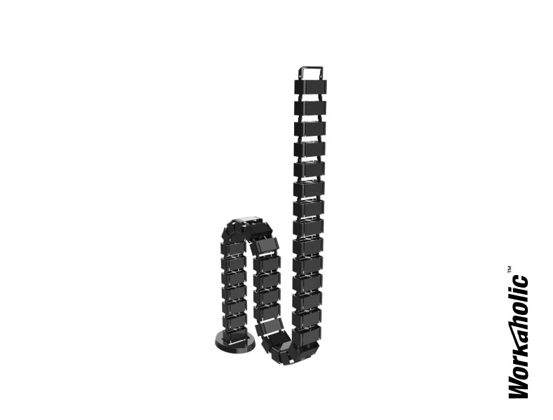 Workaholic™-Cable-Spine-Black
