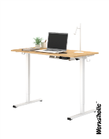Workaholic™-WISE-Standing-Desk-Quick-Assembly-Electric-Adjustable-Desk-E150