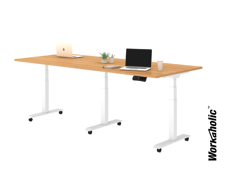 Workaholic™-E7T-Standing-Desk-180º-Height-Adjustable-Conference-Table-Zen