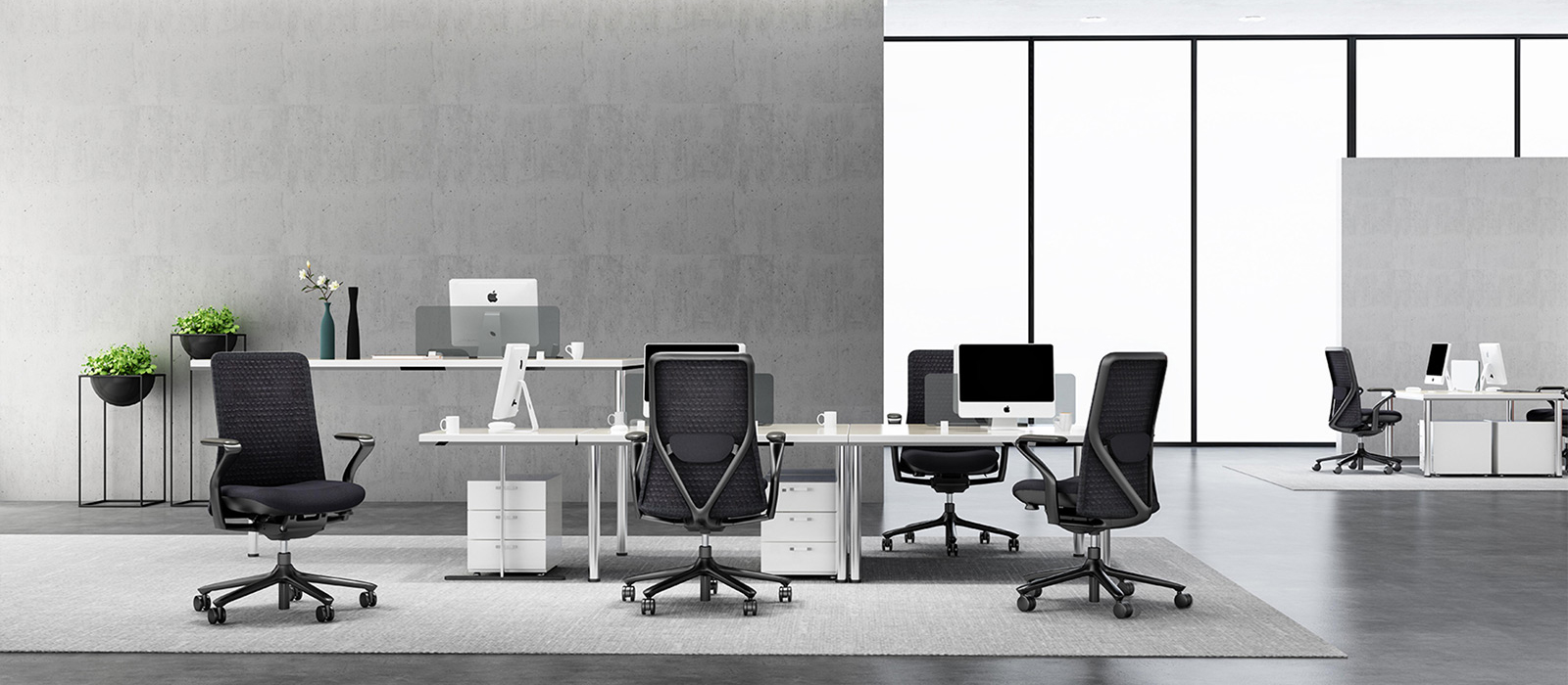 Workaholic™ Premium Poly chair - Workstation