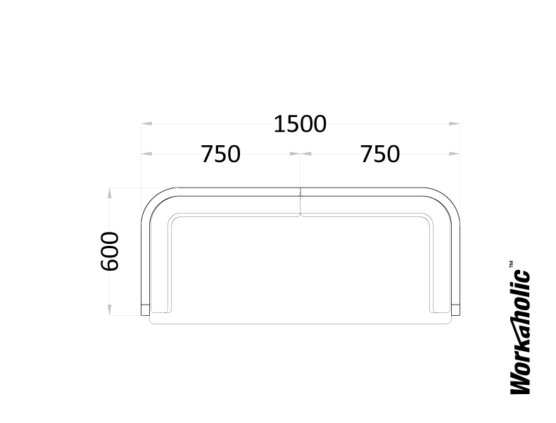 Workaholic™-Noir-Seating-Booth-Measurements