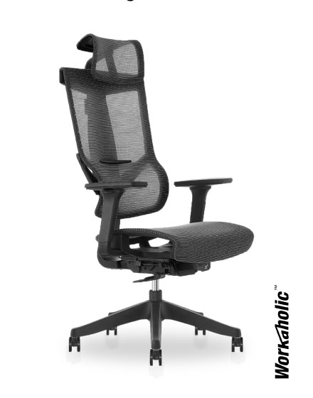 Workaholic™-Ergoscale-Mesh-Chair-Ergonomic-Chair