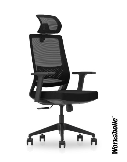 Workaholic™-i-Revol-Mesh-Chair-Ergonomic-Chair