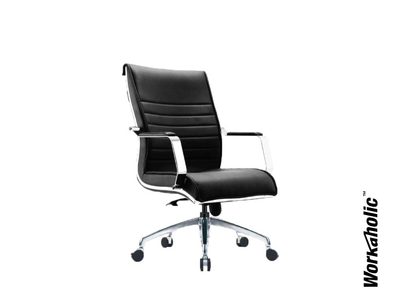 Workaholic™-Benjamin-Leather-Chair-Premium-Seating-Medium-Back