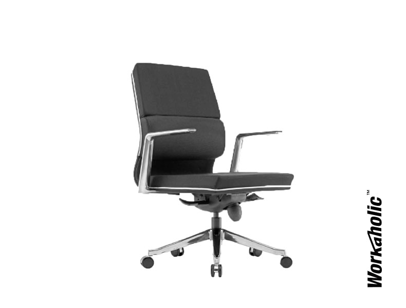 Workaholic™-Douglas-Leather-Chair-Premium-Seating-Low-Back-
