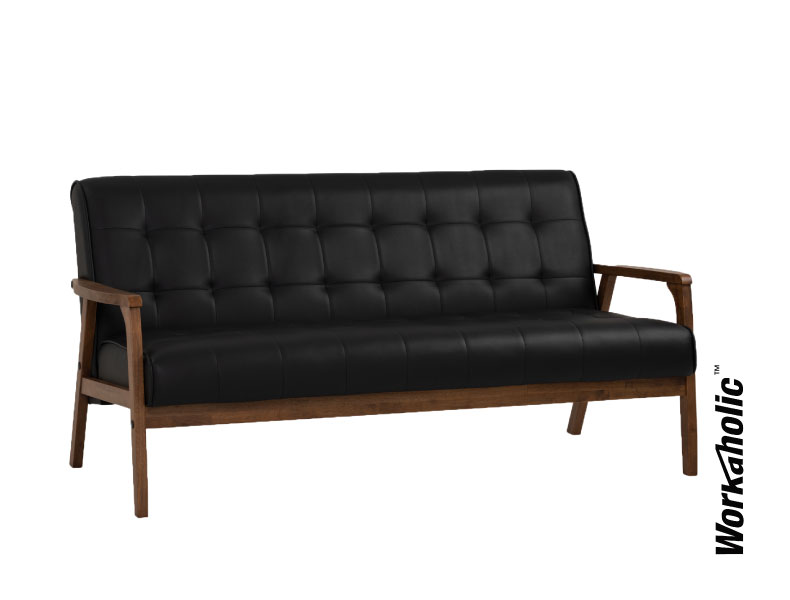 Workaholc™-Ryouga-Lounge-Chair-Premium-Sofa-Espresso-3-Seater