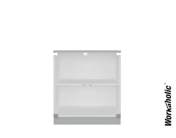 Workaholic™ 910H Low Cabinet Glass Door