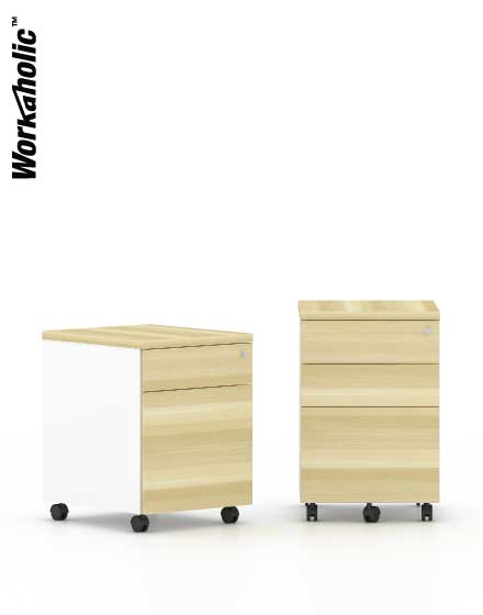 Workaholic™-One-Series-Mobile-Pedestal