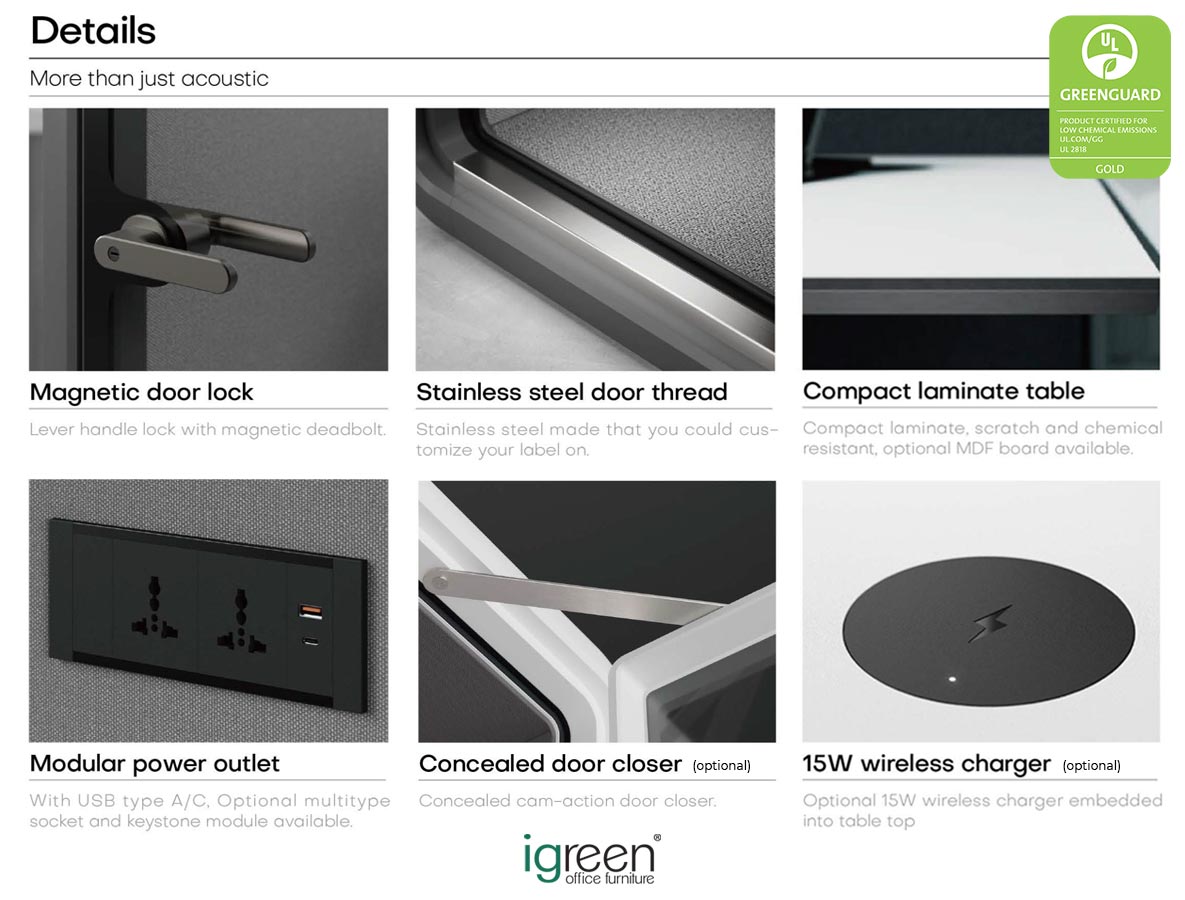 Igreen©-GreenPod-certified-S-size-1pax-office-phone-booth-acoustic-soundproof-pod-private-meeting-room-privacy-space6 Igreen©-GreenPod-certified-S-size-1pax-office-phone-booth-acoustic-soundproof-pod-private-meeting-room-privacy-space6