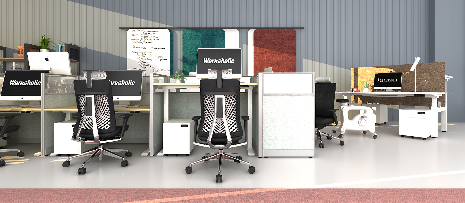 Flexispot-E7-premium-adjustable-standing-desk-open-area