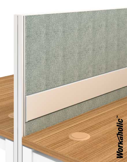 Workaholic™-45mm-THK-fabric-partition
